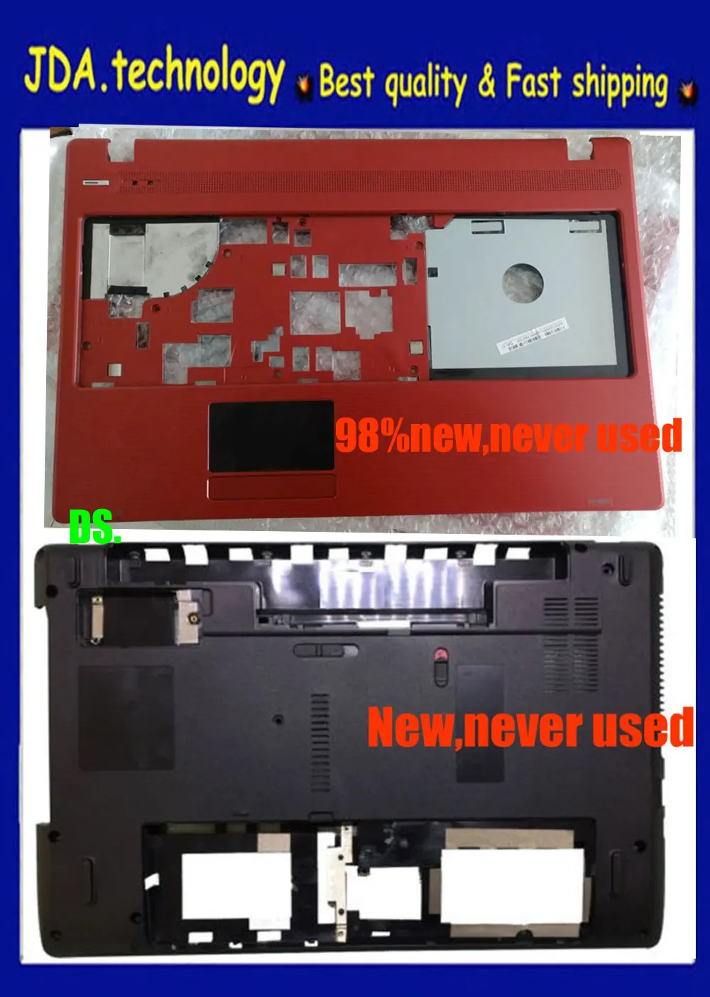 

Wellendorff New/Orig Red for ACER ASPIRE 5551 5251 5741 5741Z 5741ZG 5742G 5551G 5251G palmrest upper cover & Bottom case