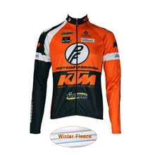 ropa ciclismo KTM Men Bike Clothing Cycling Jersey Thermal fleece invierno Winter Bicycle Clothes MTB Wear Sportwear I22