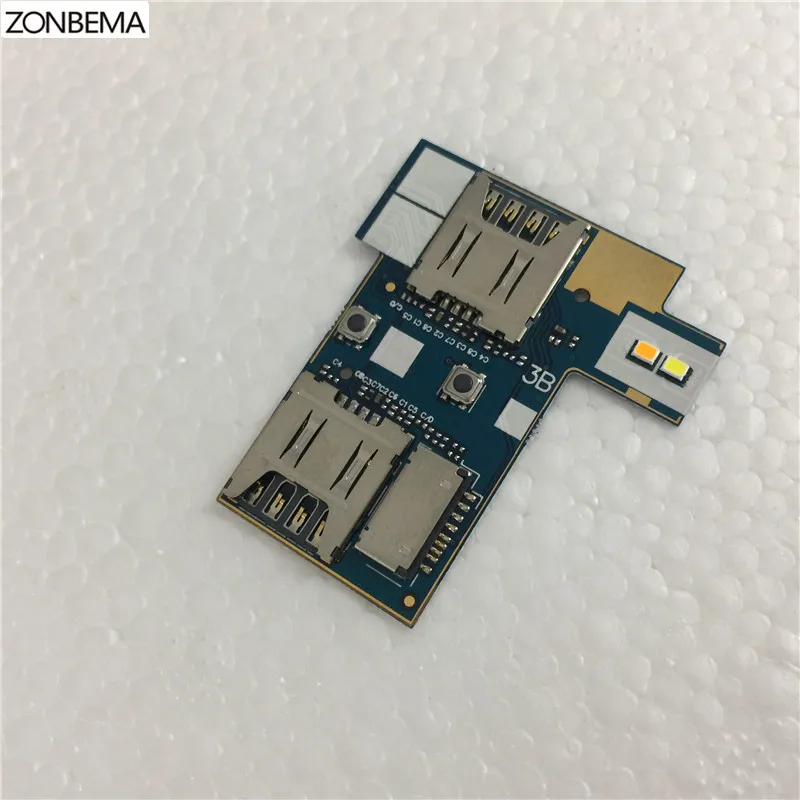 ZONBEMA New SIM Card Reader Holder Connector Slot Flex Cable For ASUS Zenfone Go 5.5 ZB552KLin