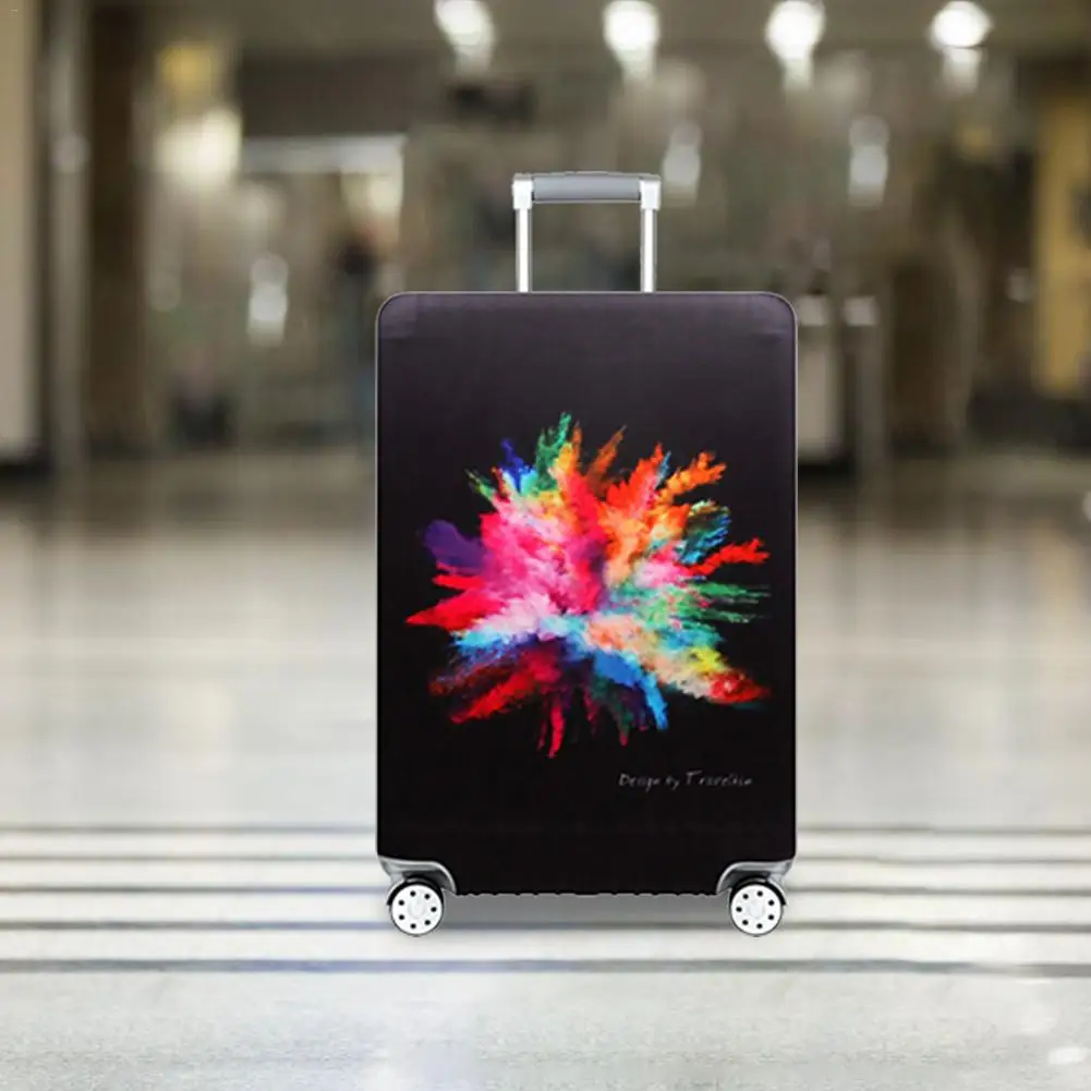 Luggage Case Protective Cover Thick Wear-Resistant Elastic Box Travel Cases Suitcase Dust Bag Covers For 18 - 31 Inch Luggage