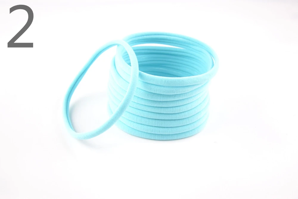 

Children's elastic elastic band pure color fashion headband1