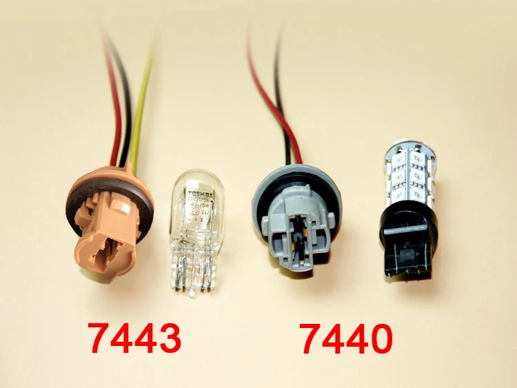 Aliexpress.com : Buy Skuer 2pcs T20 LED socket 7440 7443 LED bulb