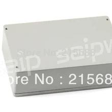 Saipwell алюминиевые корпуса для электроники металлическая распределительная коробка открытый сетевой чехол 200*130*60 мм SP-FA12-1