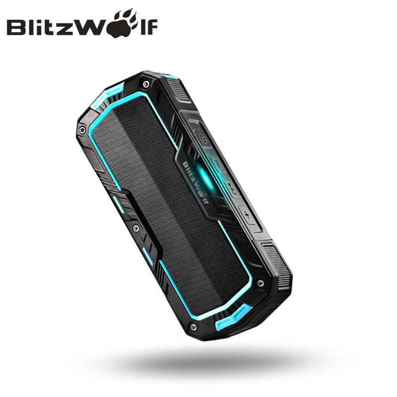 BlitzWolf Wireless Bluetooth Speaker Dual Driver Portable Waterproof Outdoor Sport Speaker For Android For iPhone Smartphone