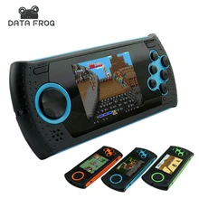 Data frog Portable 3 Inch 16 Bit Handheld Game Console Players Gaming Consoles Build In 100 Classic Games MP3 MP4 Game Player
