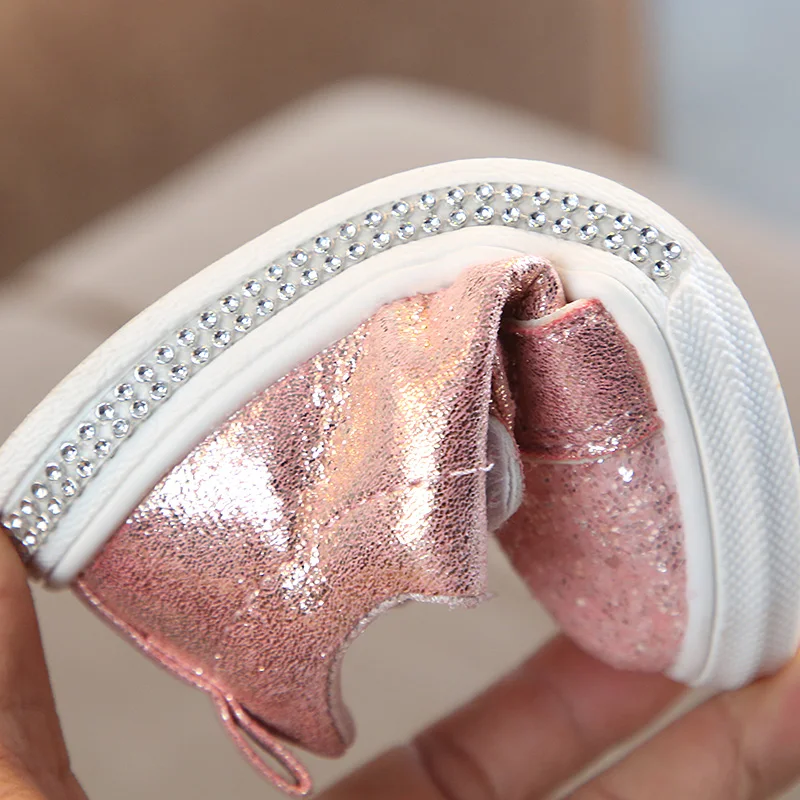 2019 Spring Autumn Girls Shoes Baby Kids Children Casual Shoes With Bow Knot Platform Sneakers Fashion Bling Shoes For Child 2019 Spring Autumn Girls Shoes Baby Kids Children Casual Shoes With Bow Knot Platform Sneakers Fashion Bling Shoes For Child