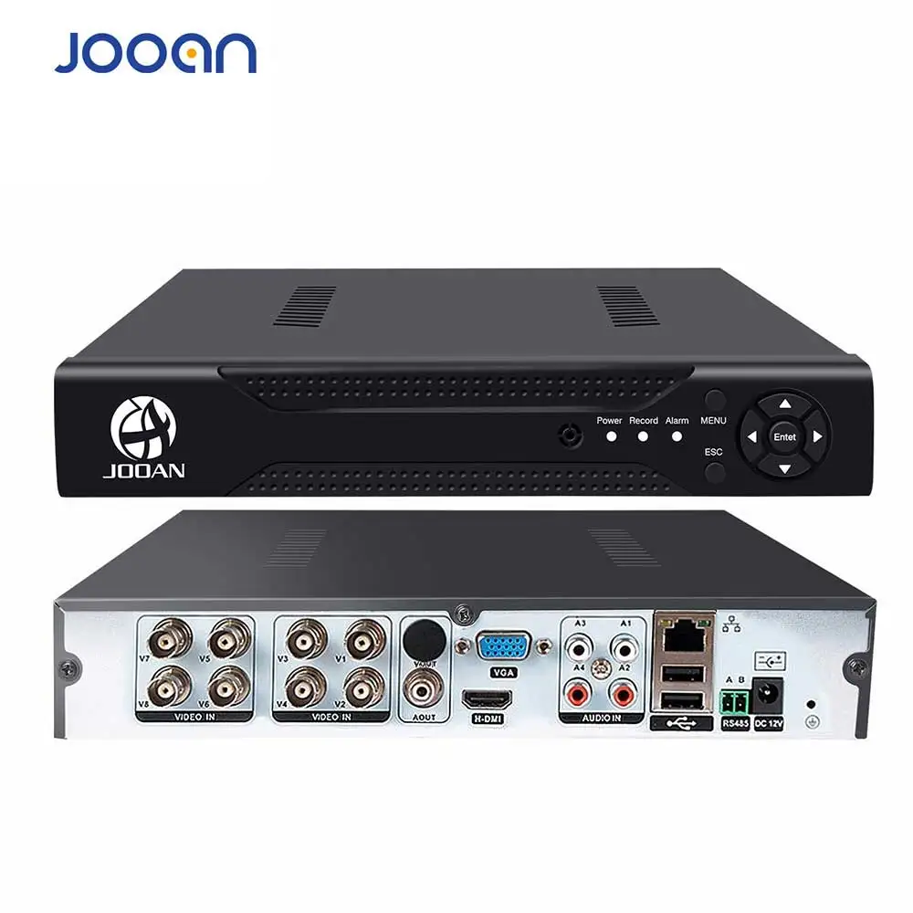 JOOAN 8CH 1080N система видеонаблюдения аналоговая камера высокого разрешения цифровой видеорегистратор qr-код сканирования быстрый доступ