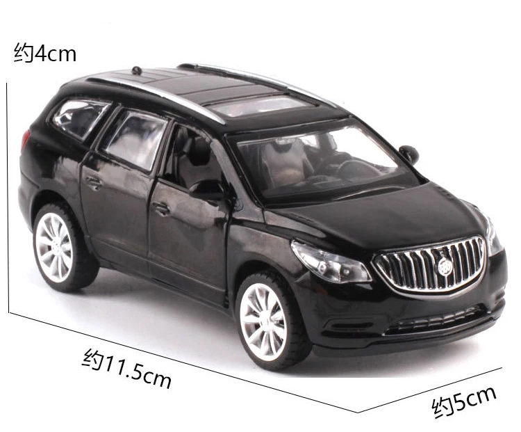 Caipo 1:43 Выдвижной Автомобиль Buick Enclave литой металл модель автомобиля для сбора и подарка и украшения