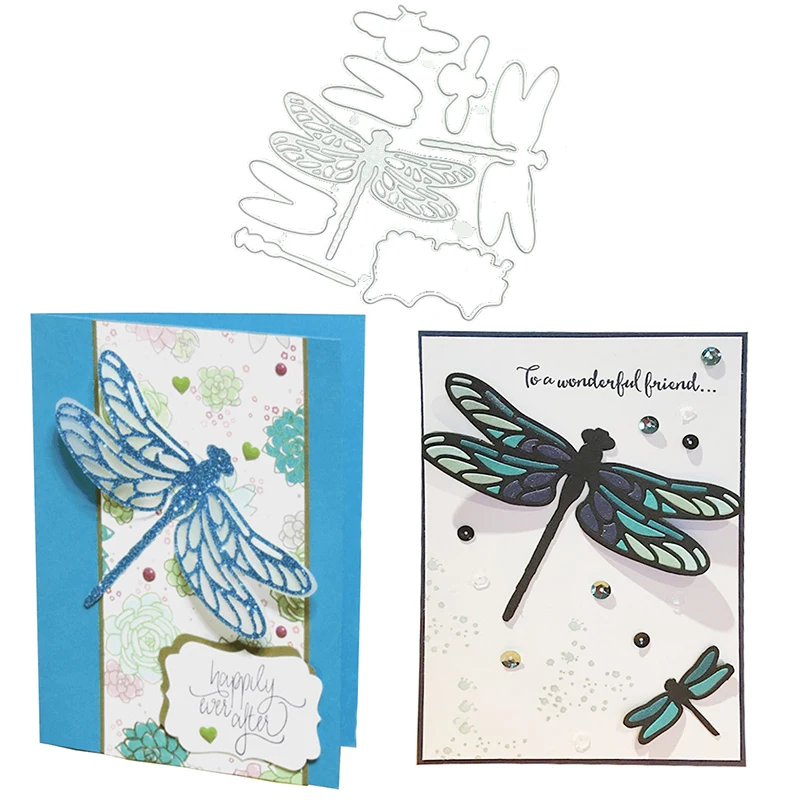 Julyarts Dragonfly Metal Cutting Dies New 2019 Card Making Dies For