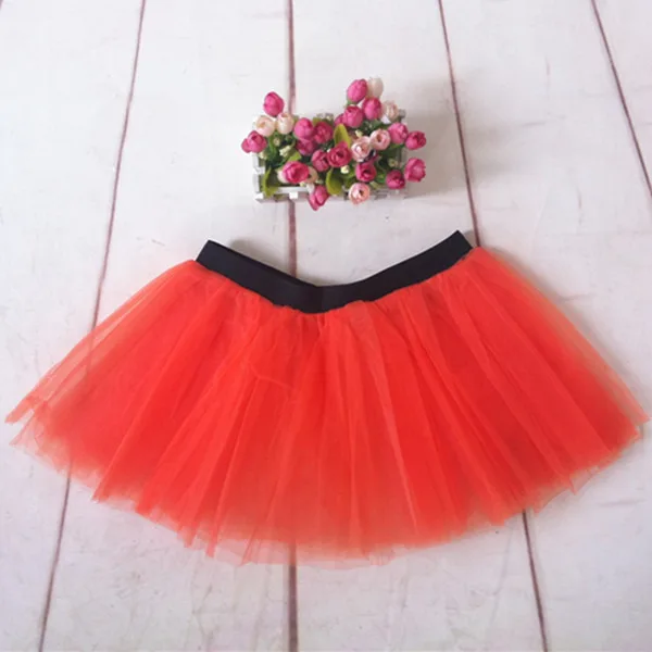 3Layers Adult Women Tutu Tulle Skirt Petticoat Dance Halloween Party Fancy