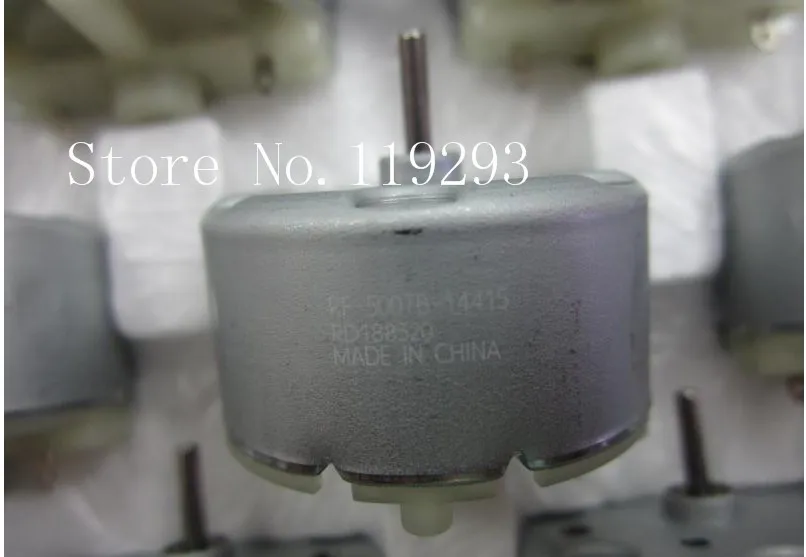 [JOY] импортный RF 500TB 14415 микромотор 1 5 В 12 в 5500 Поворотная сигнализация 30 шт./лот|motor