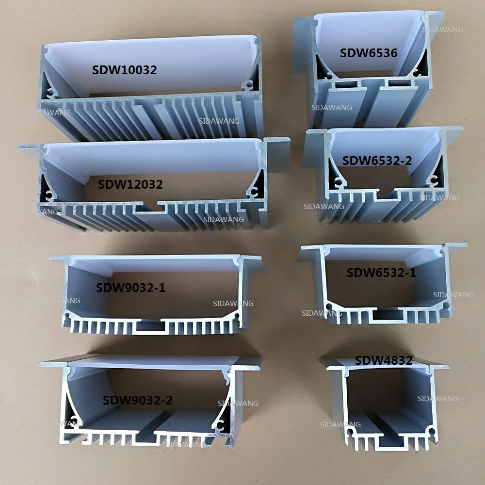 

6pcs(12m) x 2000mm T type Anodized LED aluminum profile LED aluminum Channel profile for ceiling or wall