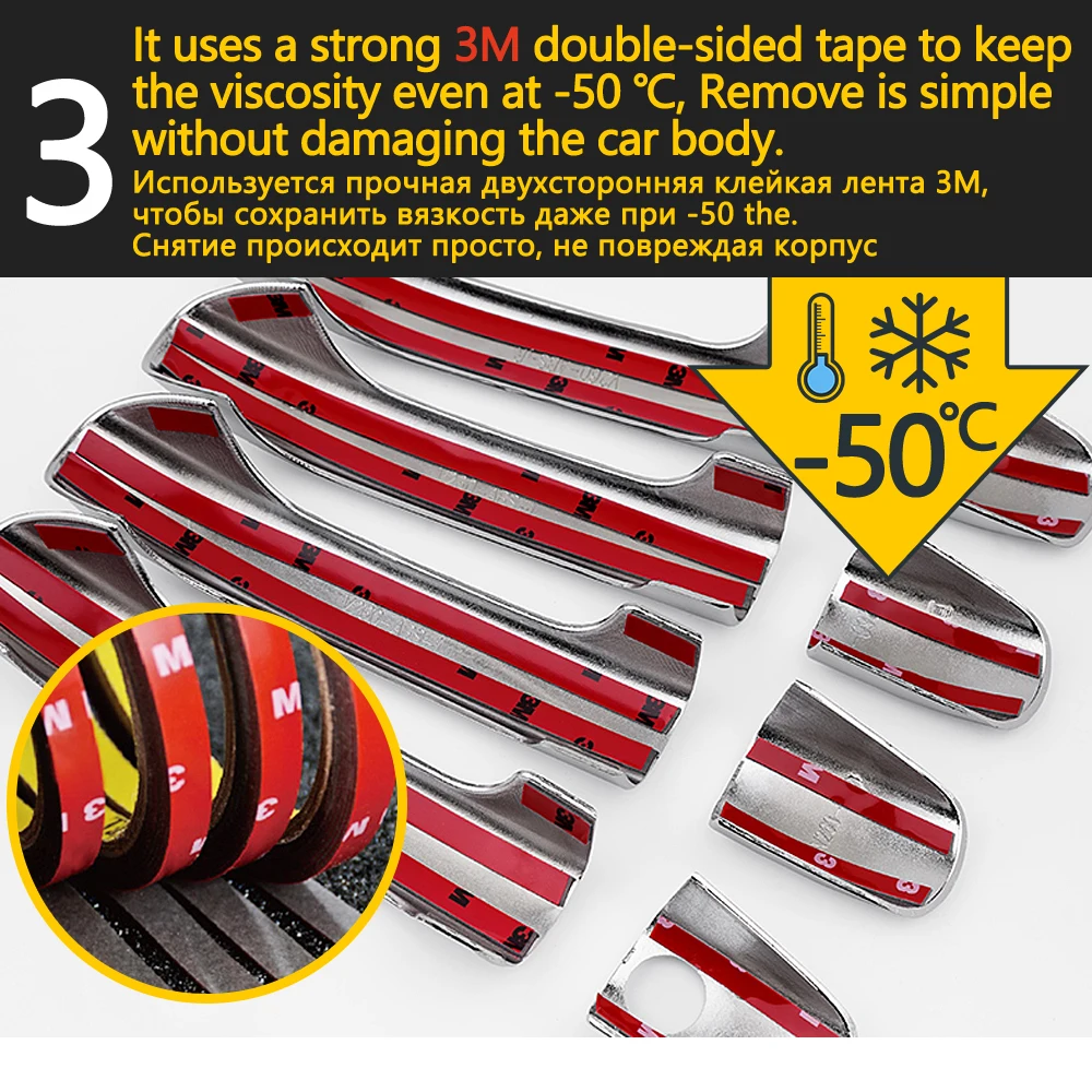  for Citroen Jumpy Dispatch 2007~2016 Chrome Door Handle Cover Car Accessories Stickers Trim Set 200