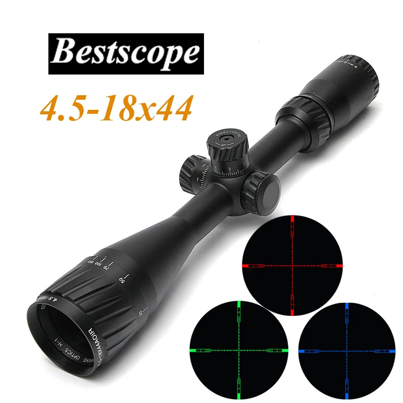 HAVVKE 4.5 18X44 AOIR Long Eye Relief Scope Optics Tactical Rifle
