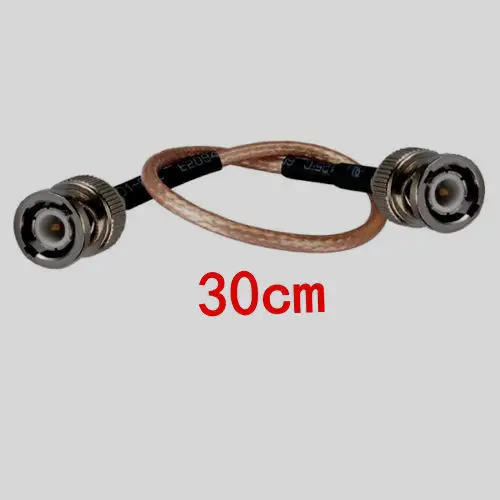 50 PCS Cabo 30 CM RG316 cabo coaxial BNC macho PARA BNC conector macho