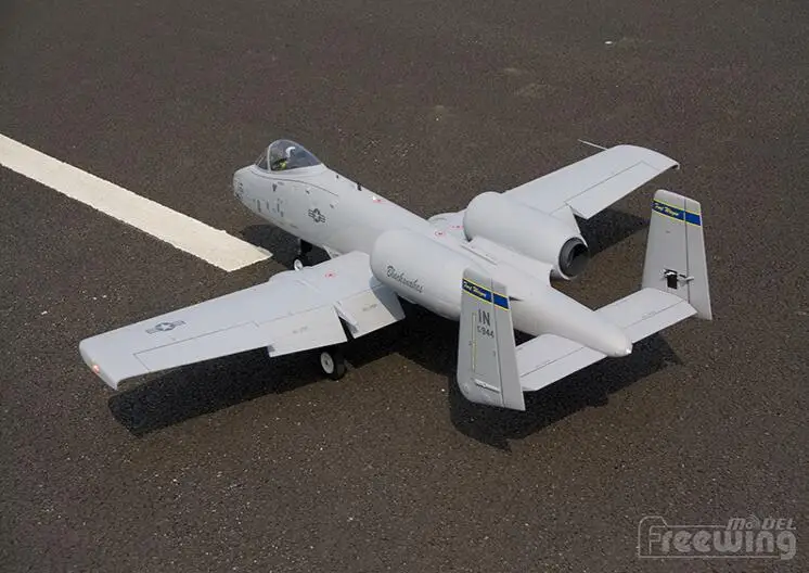 Окончательного Би Твин 80 мм EDF RC/реактивный самолет A10 A-10 PNP или комплект и сервоприводы