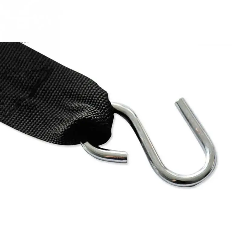 

2Pcs/set High Strength Nylon Camping Strap Belt Hammock Tree Straps Hanging Straps Rope with 2 Secure Hook Loop Design Hooks