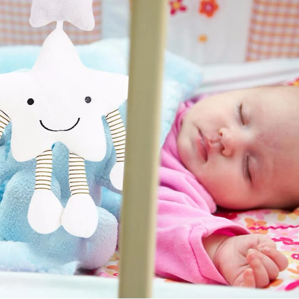 Baby-Bed-Hanging-Rattle-White-Star-Music-Wind-Chime-Hanging-Singing-Stroller-Bed-Hanging-Bed-Bell