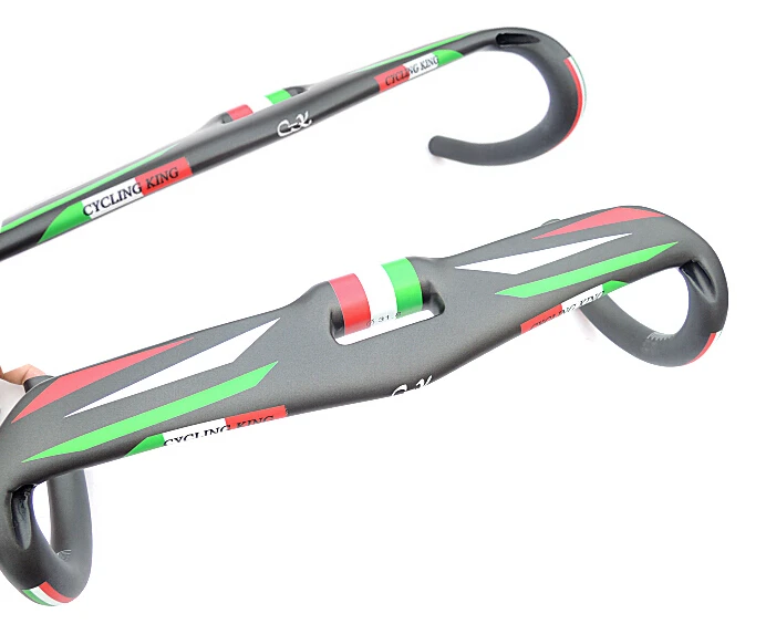 

sale new 2015 hot 100% original cycling king C -k carbon road handlebar reach 80MM dorp 128MM free shipping