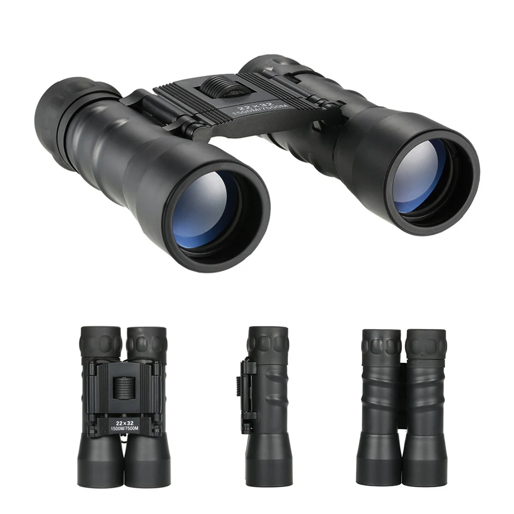 10x30 Mini Folding Binocular BAK4 Prism 1500/7500M Compact