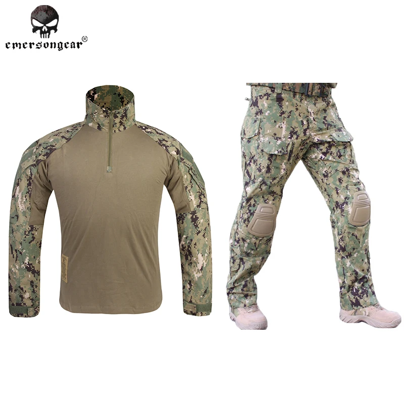 

Emersongear G3 Combat Clothes Military BDU Army Airsoft Tactical Gear Paintball Hunting Uniform BDU AOR2 Emerson