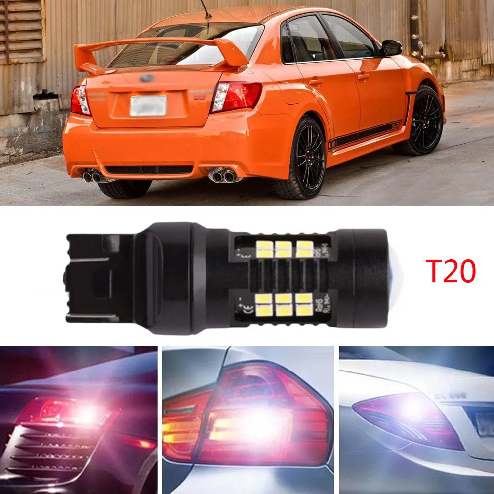 Ownsun 2Pcs Error Free LED Reversing T20 Back Up Reverse Light Bulbs