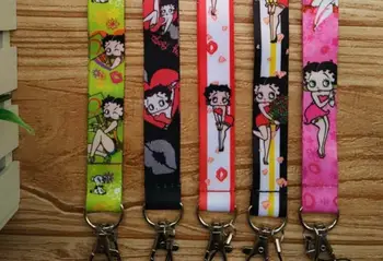 

Lot 100Pcs mixed Classic Cartoon Mobile Cell Phone Lanyard Neck Straps Party Gifts SM192