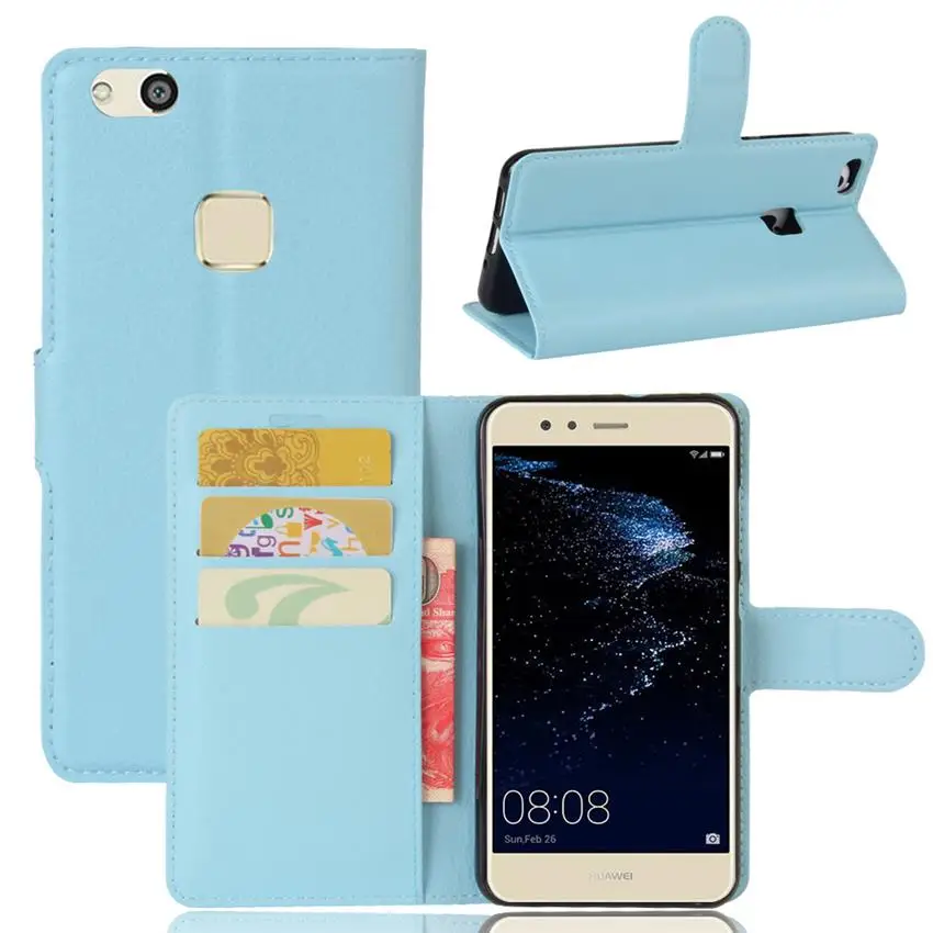5 2 ''Huawei P10 Lite Роскошный чехол книжка из искусственной кожи с подставкой для Huawei