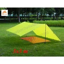 3F UL шестерни 3*3 м 15D нейлон с силиконовым покрытием Открытый брезент укрытие высокое качество пляжный тент