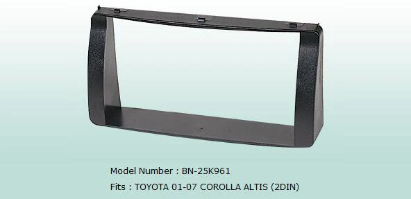AHHDMCL Car Fascias Stereo Audio Panel Navigation Frame Dash Kit For Toyota Corolla Altis 2001 ...