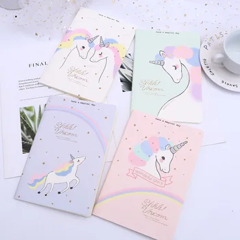 

Wonderful Unicorn Story A5 Notebook Diary Book Exercise Composition Notepad Escolar Papelaria Gift Stationery