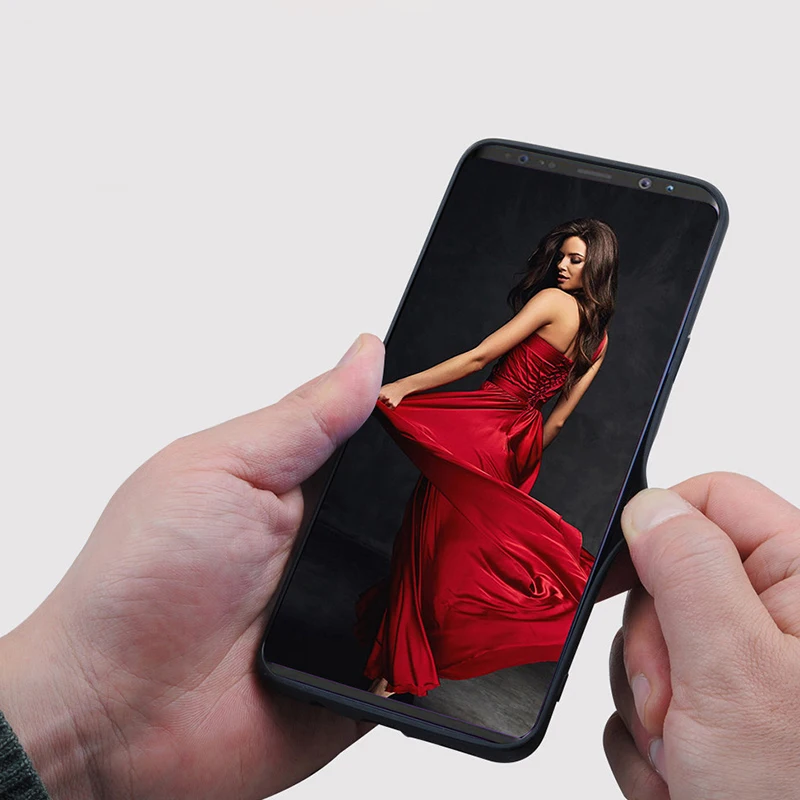Чехол для Samsung Galaxy Note 9 чехол роскошный силиконовый Mofi ударопрочный