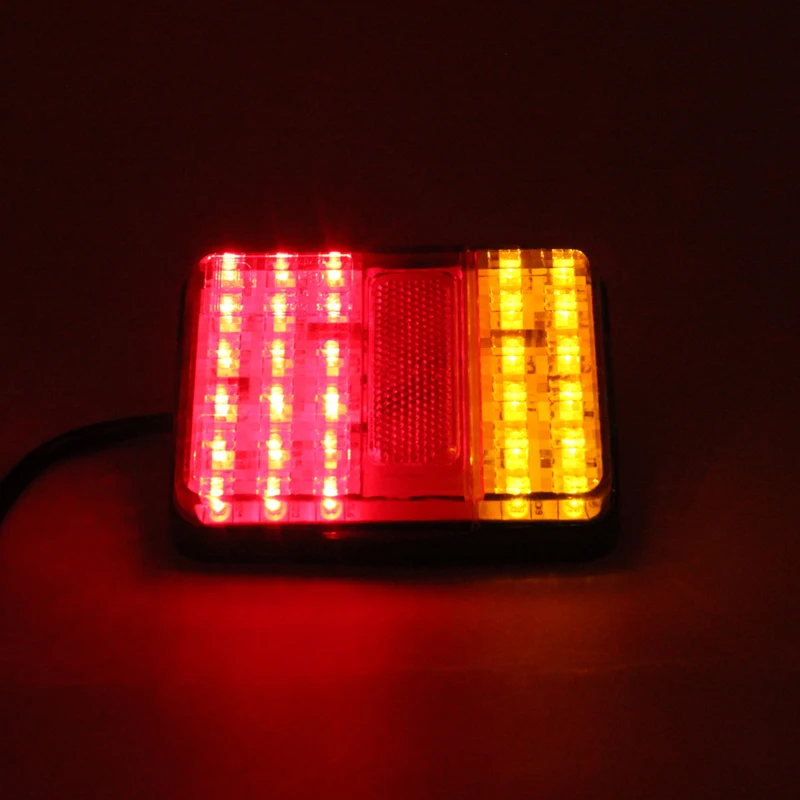 1 Pair 30 LED Car Styling Tail Light Lamp 10 30V Tail Light For Truck Bus