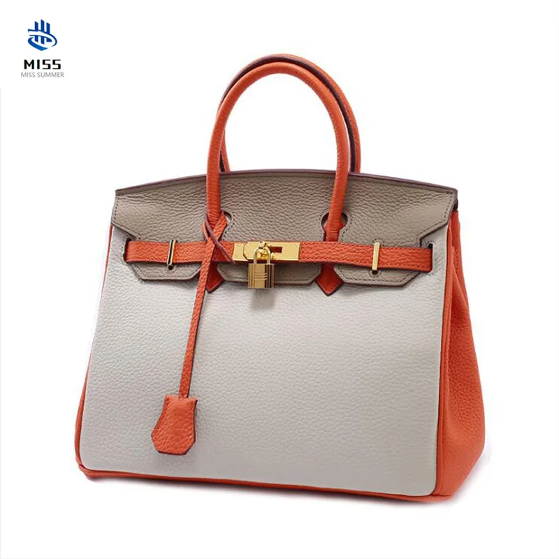 

Promotion!2018 New Genuine Leather Handbag Three Sizes Embossed Platinum Fashion Shoulder Crossbody Bag Tote Bag Bolsa Feminin