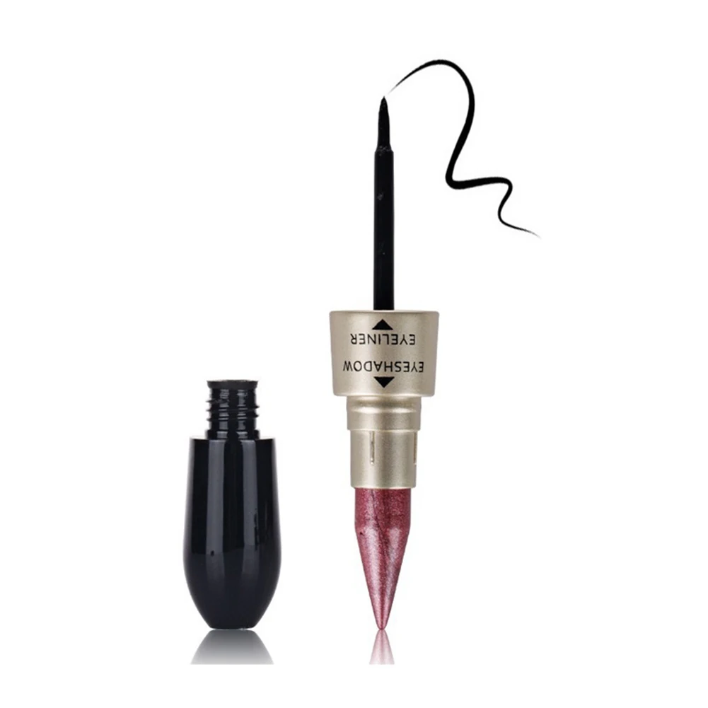 

Fashion Double-end Waterproof Liquid Eyeliner Combination Pencil Cosmetic