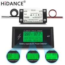 Car Battery Testers digital DC voltmeter ammeter voltage meter capacity volt current wattmeter detector power supply tester