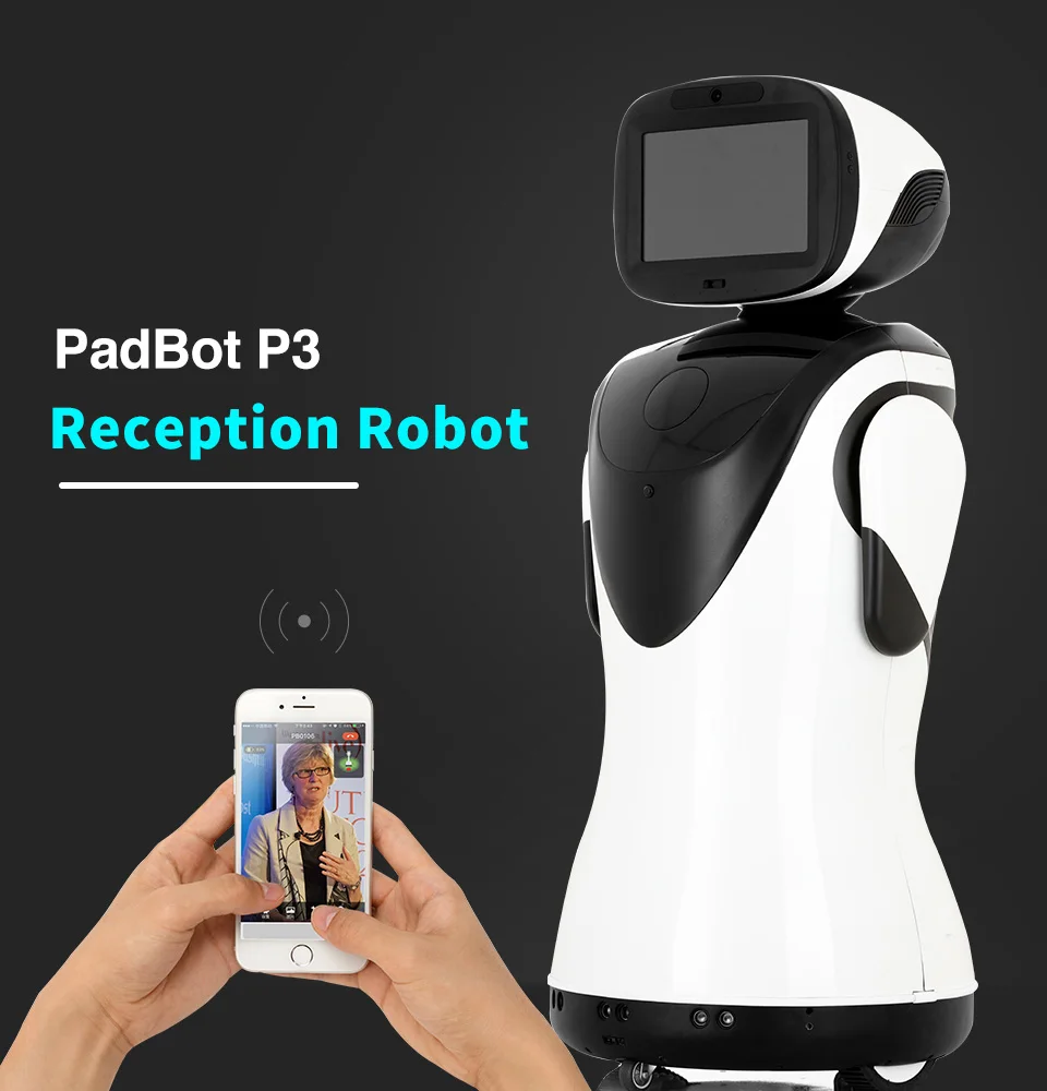 PadBot P3 Humanoid paibao сервис робот торговый центр Добро пожаловать гостей пение и танцы Интеллектуальный голосовой Dialog торговый гид