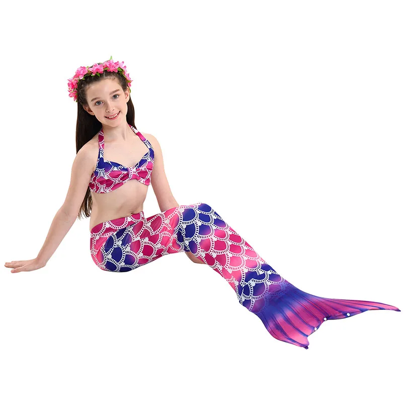 mermaid tail swimsuit for girls DH49-1-1