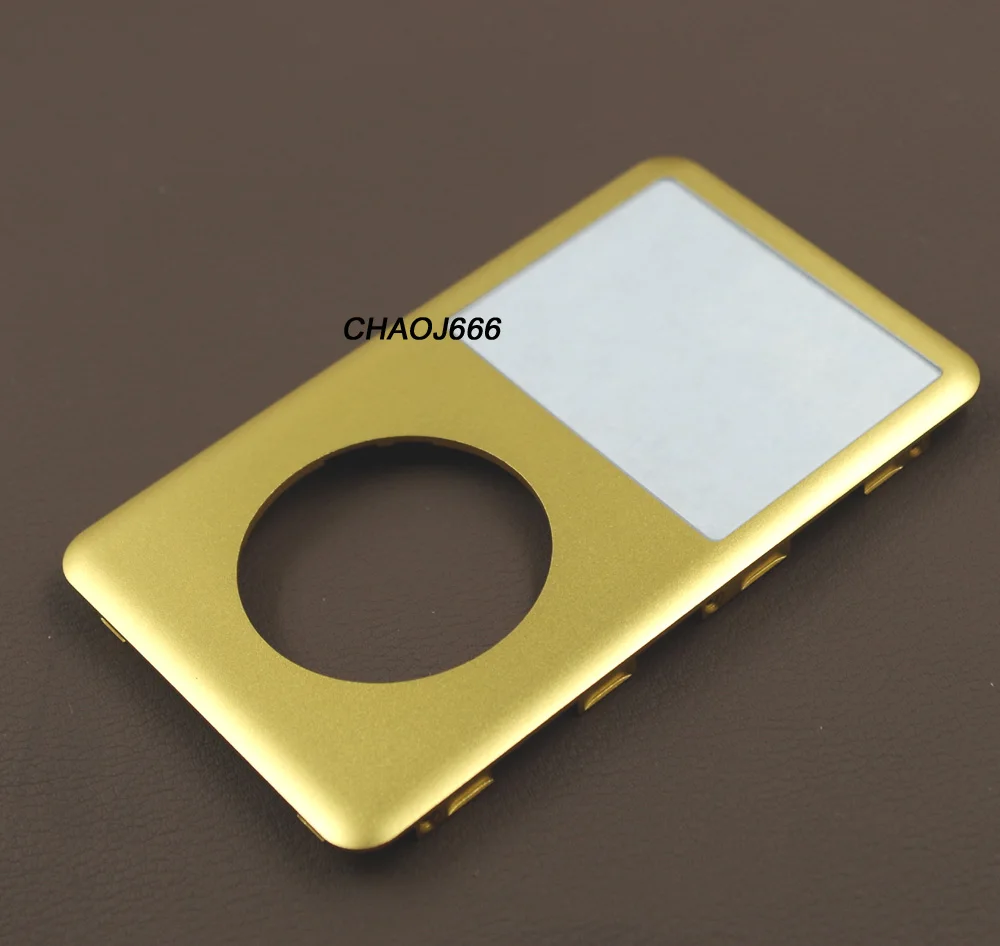 5 шт. Золотая Лицевая панель Корпус чехол с объективом для iPod 6th 7th Classic 80 ГБ 120 ГБ 160 Гб