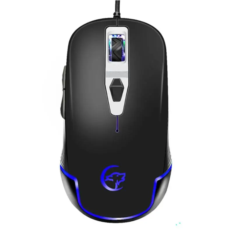 YWYT USB Проводная оптика мышь для ноутбука 3200 dpi Регулируемая эргономичная, игровая мышь с тремя цветами дыхания света
