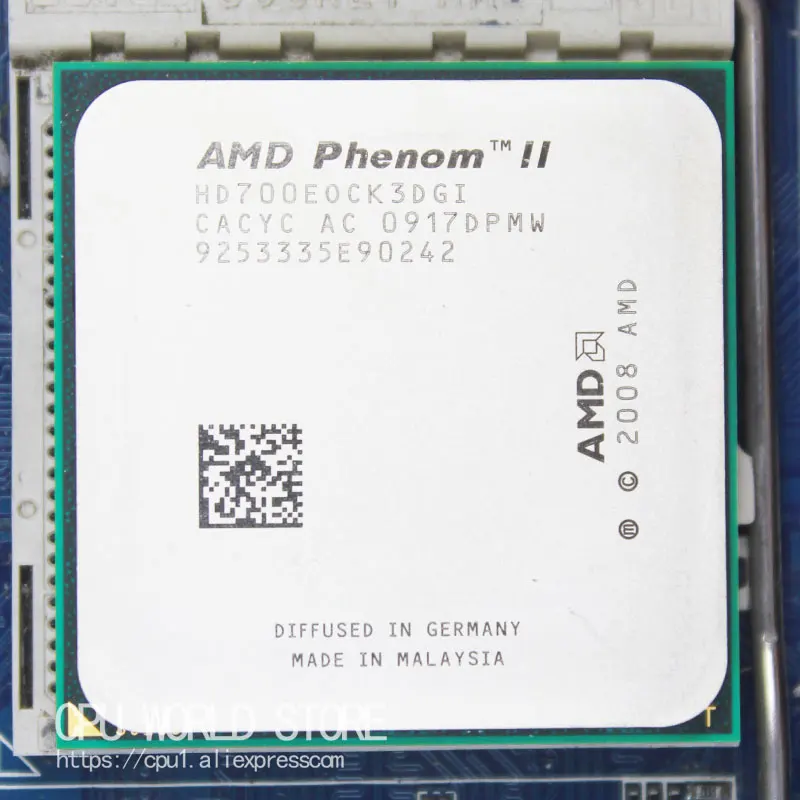 Процессор AMD Phenom II X3 700e 2,4G 65W hd700elock 3dgi Socket AM3 б/у