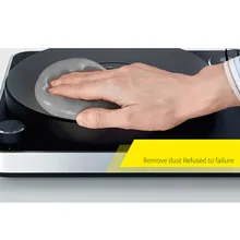 1 шт. Виниловая пластинка для очистки мягкой резины проигрыватель виниловых картриджей для очистки виниловых пластин аксессуары легко использовать чистый мягкий клей