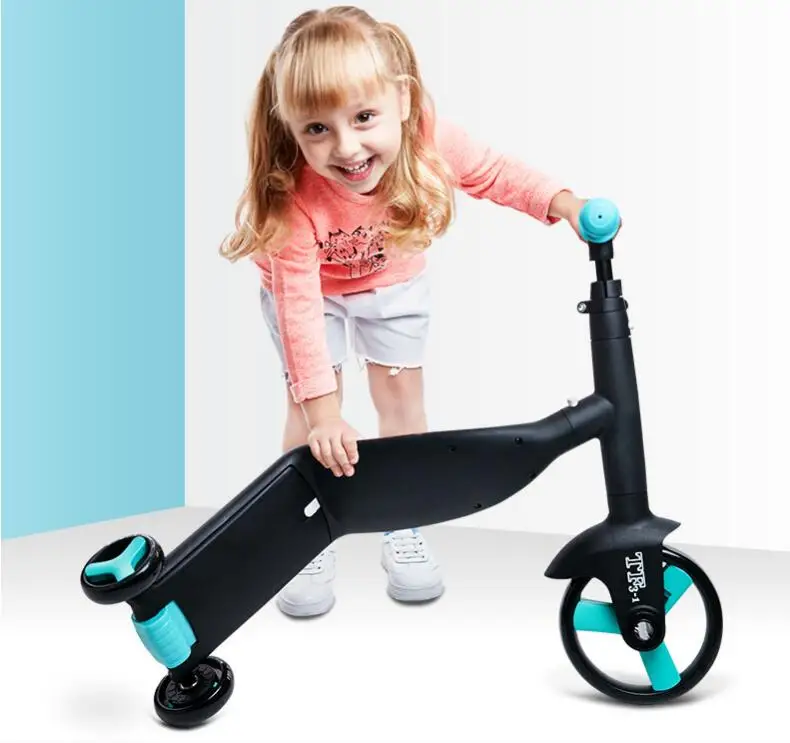 Скутеры, коляски, детские трехколесные велосипеды, игрушечный автомобиль, три в одном, Детские скутеры, велосипеды, сборный автомобиль и легкий автомобиль