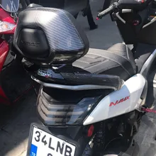 Модифицированный мотоцикл NMAX задний кронштейн спинки верхняя коробка Перевозчик Кронштейн Крышка для yamaha nmax155 nmax 150 nmax 125