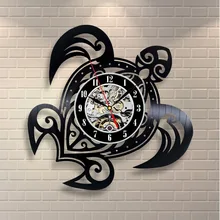 Vinyl Record Design font b Wall b font font b Clock b font Classic font b
