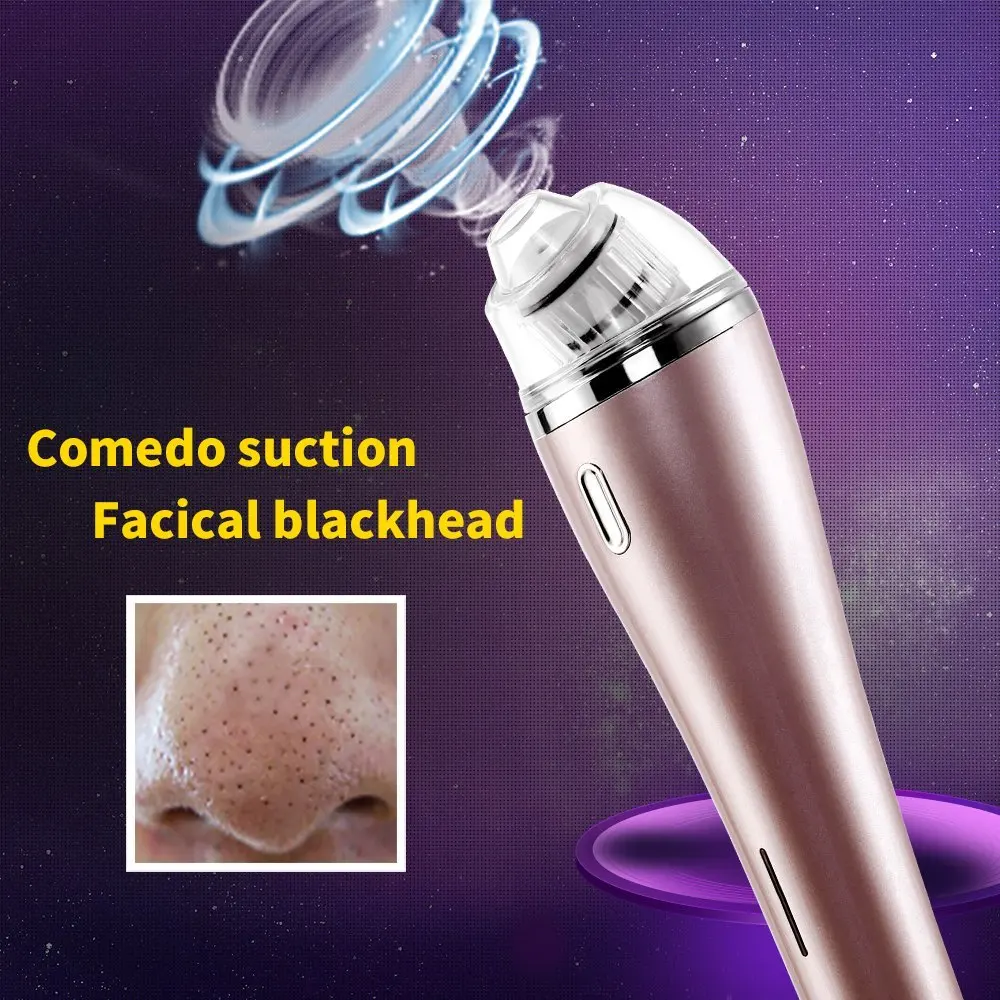 

Electric Strong Suction Facial Pore Cleaner,Nose Blackhead Acne Remover Utilizes Vacuum Extraction Tool
