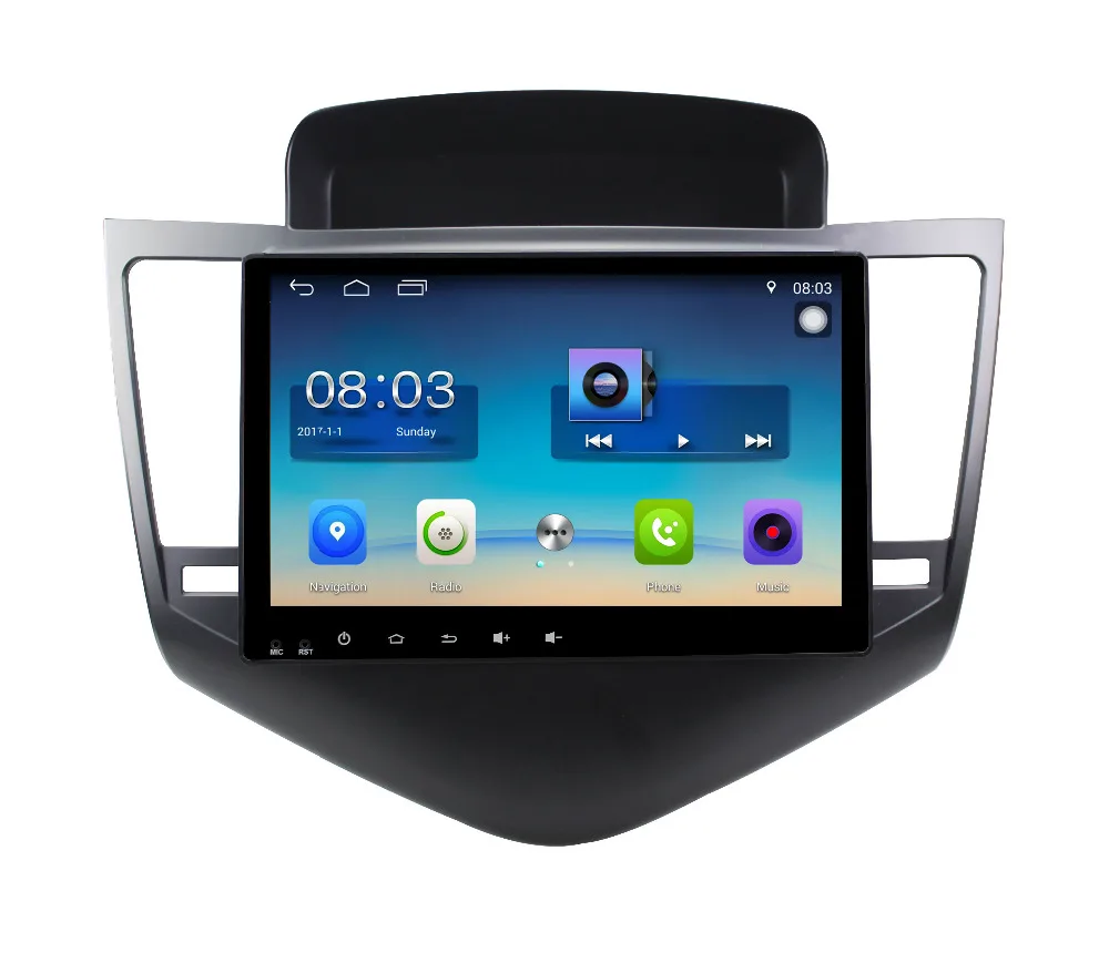 Excellent Nedehe 9 inch Android 8.1 car dvd player for Chevrolet Cruze 2008 2009 2010 2011 2012 car gps navigation car radio stereo 0