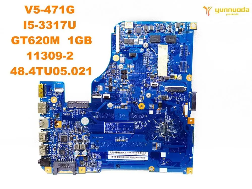 الأصلي لشركة أيسر V5-471G اللوحة المحمول V5-471G I5-3317U GT620M 1 GB 11309-2 48.4TU05.021 اختبار جيد شحن مجاني