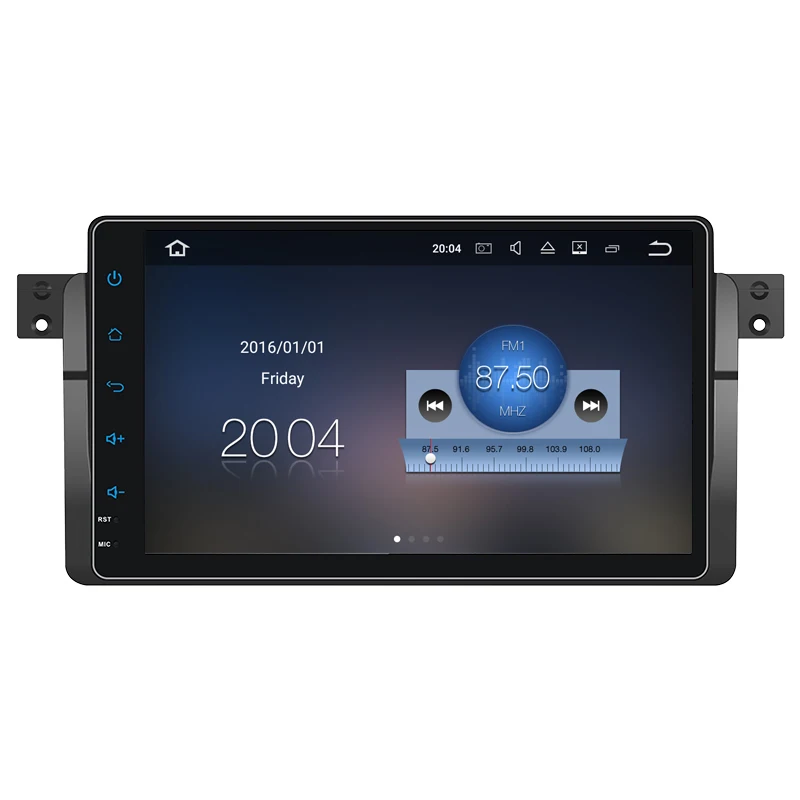 Clearance Bway 9" car radio stereo for BMW E46 3 Series android 7.0 car dvd player with bluetooth,GPS,SWC,wifi,Mirror link 1