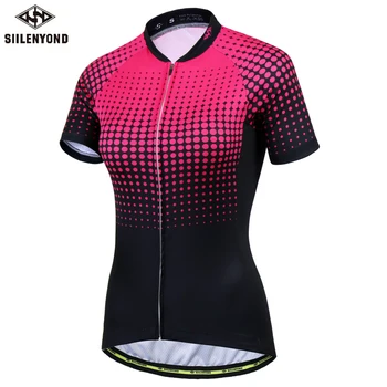 

Siilenyond 2019 Pro Women Cycling Jersey Summer Anti-UV MTB Bike Cycling Clothing Anti-Pilling Mountain Bicycle Cycling Clothes